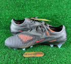 Men Nike Phantom 6 Low Elite Fg Lv8 Gray Soccer Cleats Iq5511-288 Size 7