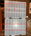 Nail Polish Organizer Case 48bottles Clear Adjustable Nail Organizer With Handle