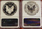 2012 S Reverse Proof Silver Eagle Ngc Pf69   Pf69 Er 2 Coin San Francisco Set