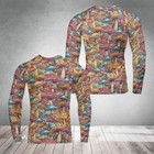 Mushroom Long Sleeve Rash Guard Mma Jiu Jitsu