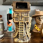 Donn s Treehouse Tiki Mug W all 4 Dtb Swizzle Sticks Banyon Tree Waikiki Village