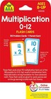 School Zone - Multiplication 0-12 Flash Cards - Ages 8   3rd Grade  4th                         