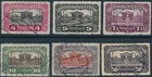Stamp Austria Sc 219-28  48 1919 Parliament Building Vienna Engraved Used