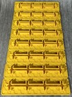 Richard Scarry Puzzletown Mayor Foxs Town Center 1976 Dark Yellow Roof Tiles X 8