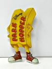 Disney Park Hopper Promo Ticket Man 3  Pinback Pin