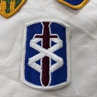 Vintage Set Of 3 U s  Army Patches