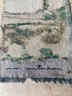 Margaret Putnam Signed Abstract Textile Art Batik Abstract Natural Dye Mcm Decor