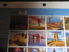 2012 Uk A-z Complete Sheet  Of 26 Fine Used First Class Stamps - Ms3308