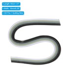 120pcs Quilling Strips Paper 10mm 21  Origami Paper Gradient Black
