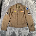 Vintage 1945 Us Army Wwii Wool Uniform Jacket Pants Asf Ruptured Duck Americal