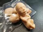 3 Rubber Fetus Set  Baby Fetal Model  Weird  Medical  Oddities  Curiosities 