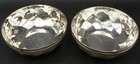 Great Pair Of Vintage Christofle Torsades Silverplate Swirl Bowls