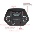 Lcd Metal Detector Waterproof Gold Digger Deep Sensitive Hunter Coil Searcher