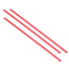 Usa Seller   Red   White Cocktail Straw slim Stir 5   1000  Free Ship Us Only