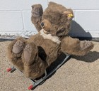 Vtg 1980s Steiff Rock N Roll Teddy Bear Ride On  8150 40 Rocker   Roller Clean 