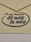 50 Lot-vintage Western Union Telegram Envelope Black Ink Form 1529  r4-64 