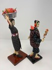 Vintage Japanese Okinawa Dolls Pair Kimono Shuri Womens Handcraft Club