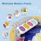 Baby Play Gym Mat  Baby Gym Activity Center  Kick And Play Piano With Grey