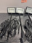 Black Halogen Lamp Trade Show Exhibit Led Display Lights Lot Of 4