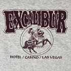 Vtg Excalibur Casino Sweatshirt Adult Small Hotel Las Vegas Gambling 1990s Usa