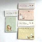Adorable Cat Bunny Bear Memo Pads 80 Sheets
