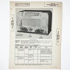 1946 Trav-ler Radio Model 5007 5008 5009 Wire Schematic Service Manual Vintage