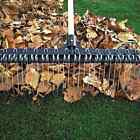 55 Inch Yellow Fiberglass With Standard Handle Steel Garden Tool Landscape Rake