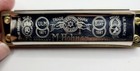 Antique Harmonica Pre War Ww2 Germany M Hohner G Restored With Box