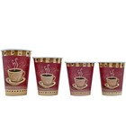Disposable Colored Poly Paper Durable Hot Cups  Hot cold Drink  Coffee Cups  Tea