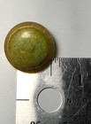 3- 1930s Celluloid Bakelite Yellow-green Buttons 3 4  Shank B111