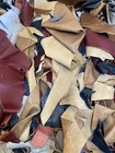 1 Lb Upholstery Leather Remnants scrap Mixed Colors For Purses  Bags  Jewelry