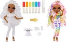 Color   Create Fashion Diy Doll With Washable Rainbow Markers  Purple Eyes  C   