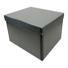 Lineco 12x15x10 Gray Archival Storage Box Acid-free Museum Boxboard Cartons
