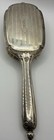 Antique Sterling Silver Hair Brush Vanity Dresser Brush Monogram Ornate Floral