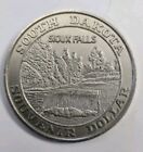 1977 Sioux Falls  South Dakota Souvenir Dollar  1 Trade Token