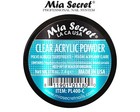 Mia Secret Professional Acrylic Nail System Clear Acrylic Powder- 0 25 Oz 