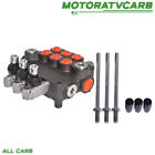 All-carb Hydraulic Monoblock Double Acting Control Valve Sae 3 Spool 21 Gpm