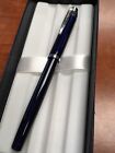 Cross Helios Blue Lacquer    m    Nib Fountain Pen
