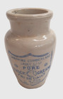Antique Carrick s Cumberland Dairy Preserved Pure Cream 4  Crock Jar England
