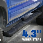 4 3 Inches Running Boards Compatible With 2019-2026 Chevy Silverado sierra 1500