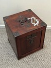 Early 20th Century Chinese Hongmu Rosewood Apothecary Chest   Jewelry Cabinet