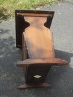 Vintage Oak Coffee Table Magazine Rack By Titchmarsh   Goodwin  High Quality