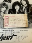 Rare Authentic Vintage Heart Bundle 8x10 Autographed  ticket  1980 Tour Program