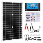 Lot 400w Solar Panel Kit 100a 12v Battery Charger With Controller Car Rv Boat 