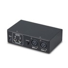 Dual Channel Preamp Microphone Amplifier W phantom Power Supply For Music Record