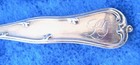 8 Sterling Dominick Haff Rococo Egg Spoons  Monogram 1888  4 375 Inch 72 Grams