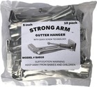 Quick Screw 5  10 Pack Heavy Duty Hidden Rain Gutter Bracket Hook Hangers Wit   