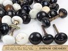 Vintage Porcelain Door Knobs Salvage Grouping - Lot Of  70  Knob Heads Variety 