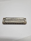 Vintage M  Hohner  the Up To Date  10-hole Diatonic Harmonica Germany Star Of Da