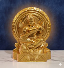 4  Maa Saraswati Idol Marble Dust Statue - Hindu Goddess Of Wisdom Home Decor